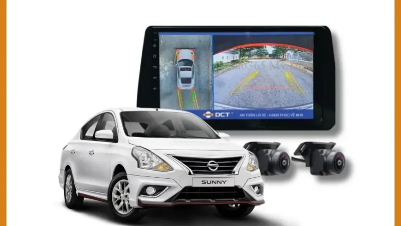 Camera 360 độ Nissan Sunny 2019 - Trung Tâm Lắp Đặt Uy Tín TPHCM