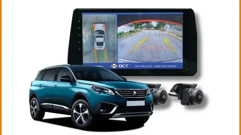 Camera 360 độ Peugeot 5008 2019 - Địa Chỉ Lắp Đặt Uy Tín TPHCM