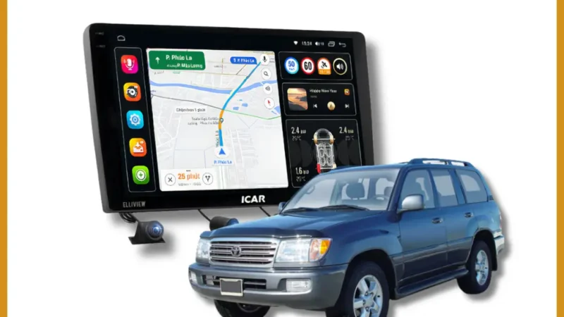 Camera 360 độ Toyota Land Cruiser 2007 - Địa Chỉ Lắp Đặt Uy Tín TPHCM