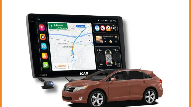 Camera 360 độ Toyota Venza 2009 - Địa Chỉ Lắp Đặt Chính Hãng TPHCM