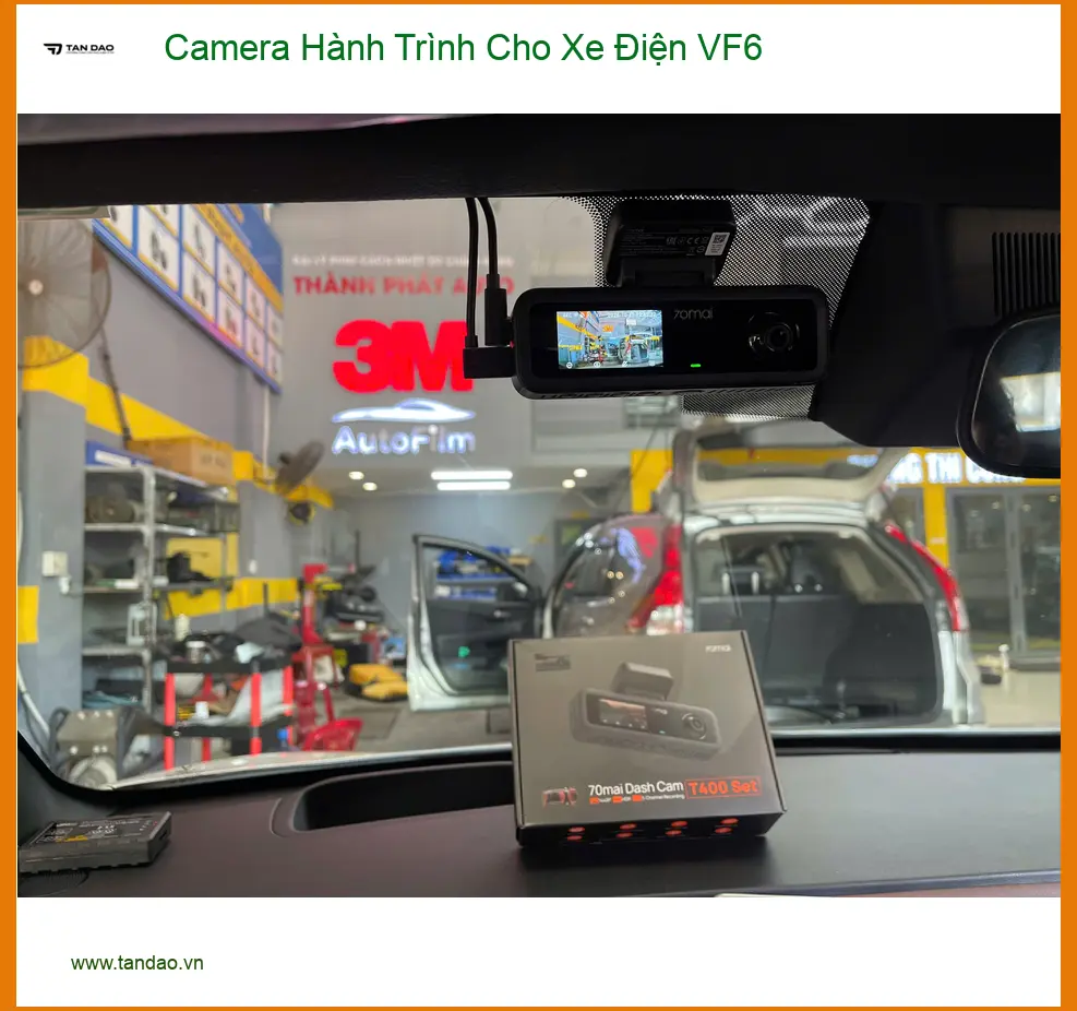 Anh Phước Thành lắp Camera Hành Trình cho VinFast VF6 tại Quận 9