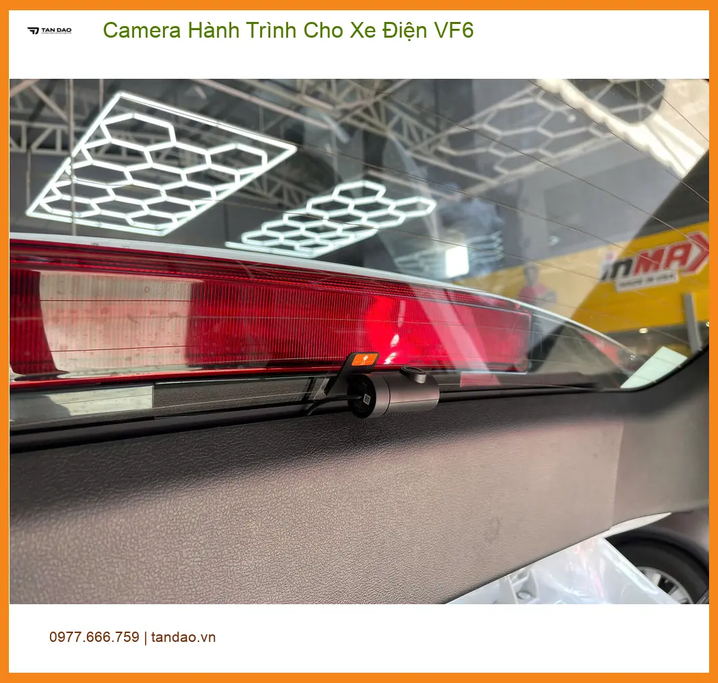 Anh Phước Thành lắp Camera Hành Trình cho VinFast VF6 tại Quận 9 ảnh thực tế 3
