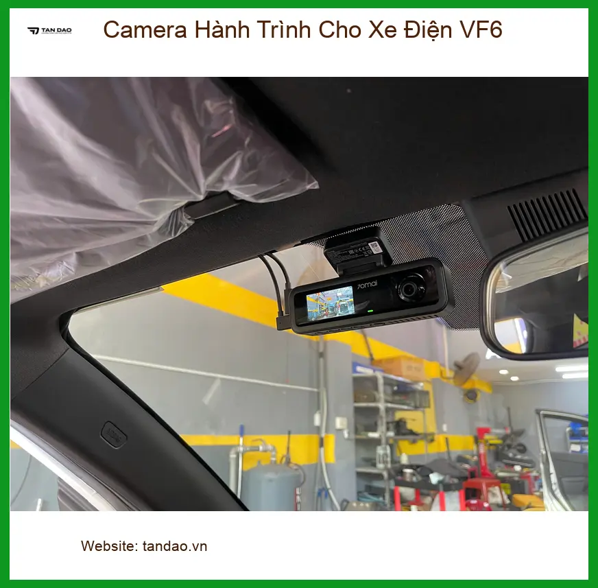 Anh Phước Thành lắp Camera Hành Trình cho VinFast VF6 tại Quận 9 ảnh thực tế 5