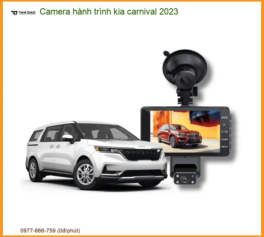 Camera hành trình Kia Carnival 2023 - Trung Tâm Lắp Đặt Uy Tín TPHCM