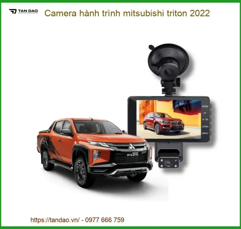 Camera Hành Trình Mitsubishi Triton 2022 - Trung Tâm Lắp Đặt Uy Tín TPHCM