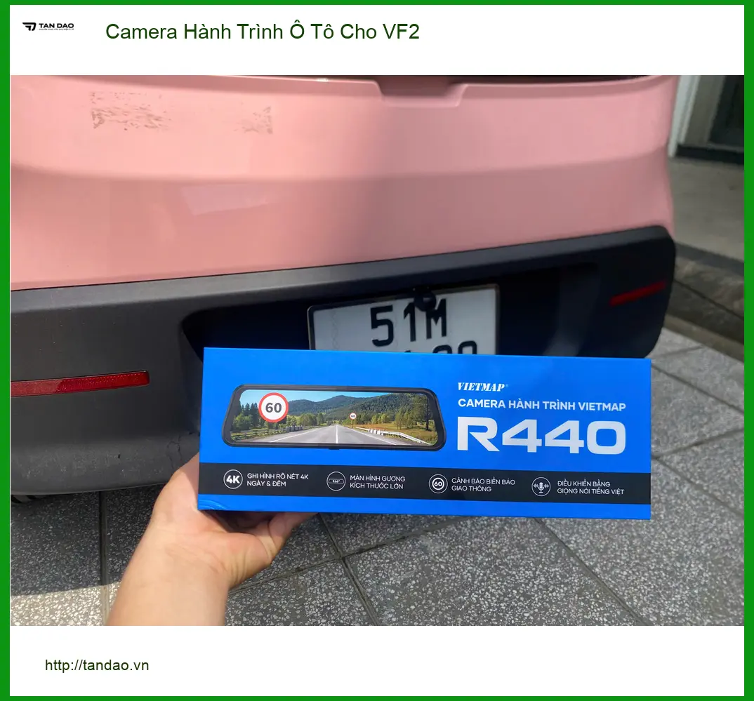 Anh Dũng lắp Camera Hành Trình Ô Tô Cho VF2 tại Quận 9 để yên tâm hơn khi lái xe ảnh thực tế 4