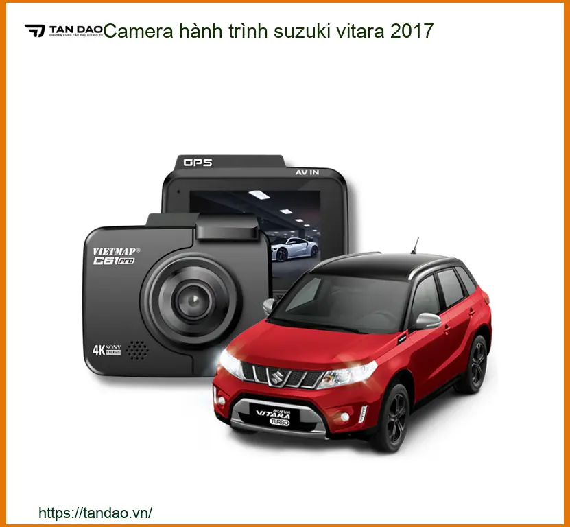 Camera Hành Trình Suzuki Vitara 2017 - Địa Chỉ Lắp Đặt Uy Tín TPHCM