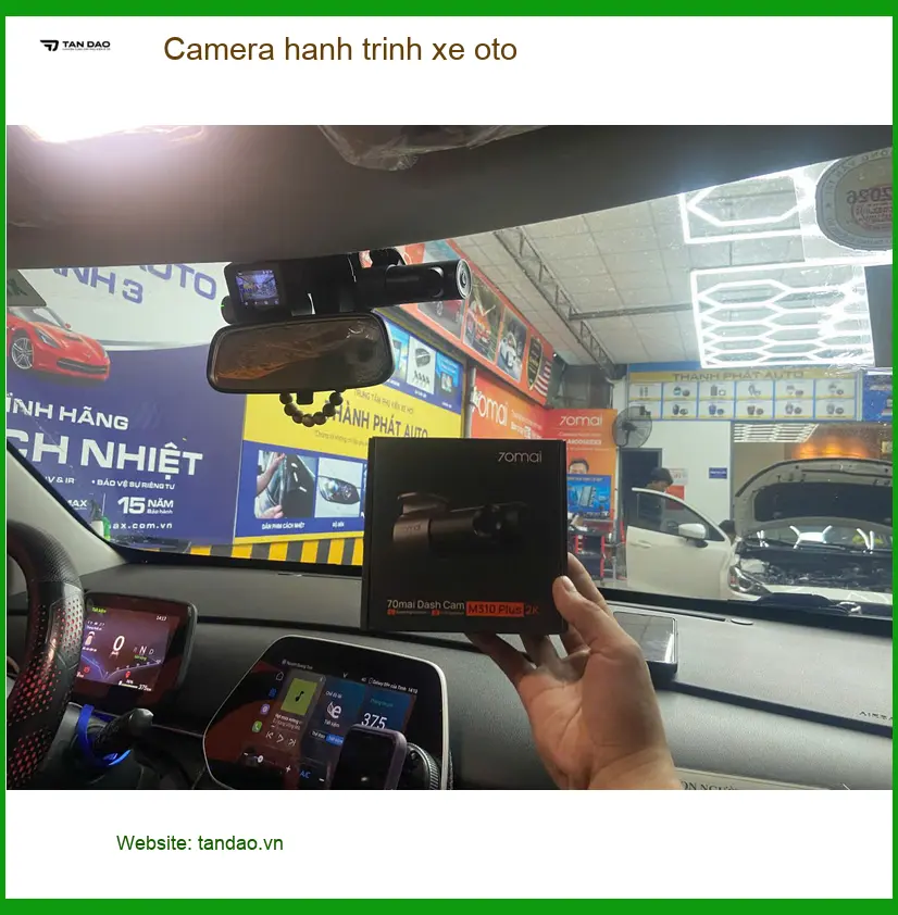 Anh Trọng lắp Camera hành trình xe ô tô cho Honda CRV tại Nhà Bè ảnh thực tế 4
