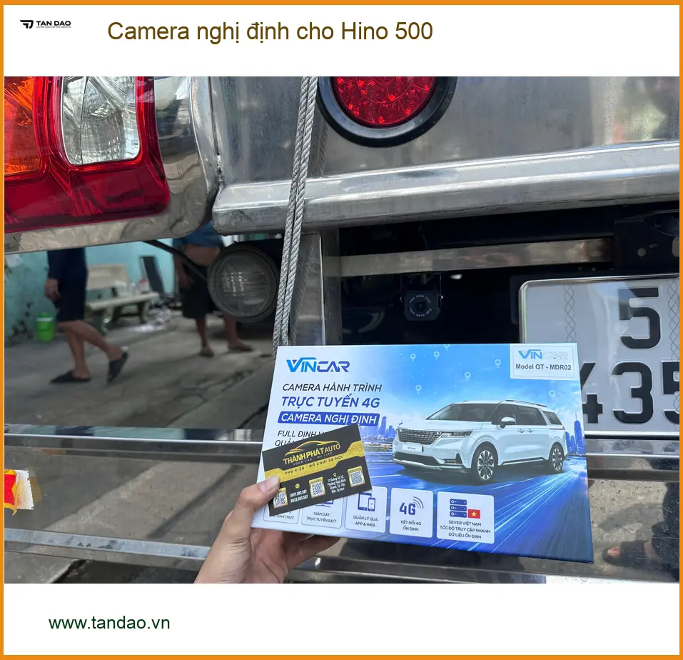 Anh Khải lắp Camera nghị định cho Hino 500 tại Quận 12 để tuân thủ luật ảnh thực tế 4