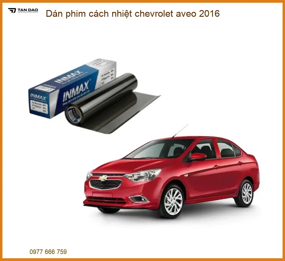 Dán Phim Cách Nhiệt Chevrolet Aveo 2016 - Trung Tâm Gắn Uy Tín TPHCM