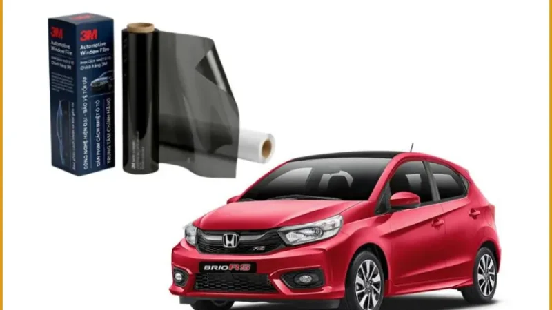 Dán Phim Cách Nhiệt Honda Brio 2020 - Trung Tâm Lắp Đặt Chính Hãng TPHCM