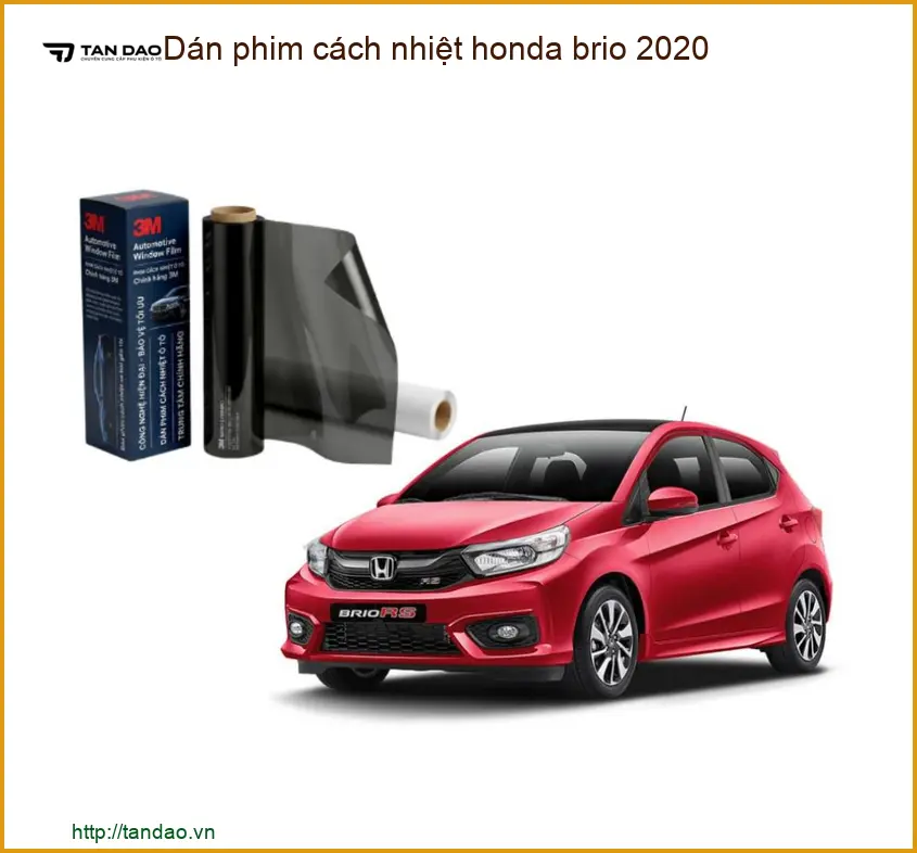 Dán Phim Cách Nhiệt Honda Brio 2020 - Trung Tâm Lắp Đặt Chính Hãng TPHCM