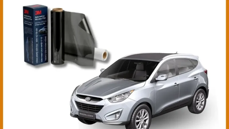 Dán Phim Cách Nhiệt Hyundai Tucson 2011 - Địa Chỉ Lắp Đặt Uy Tín TPHCM