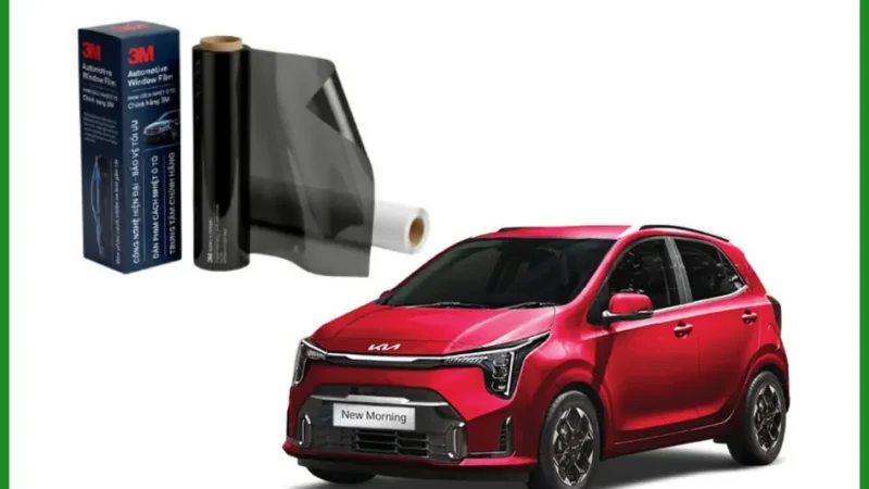 Dán Phim Cách Nhiệt Kia Morning 2025 - Trung Tâm Lắp Đặt Uy Tín TPHCM