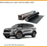 Dán Phim Cách Nhiệt Kia Seltos 2025 - Trung Tâm Lắp Đặt Chính Hãng TPHCM