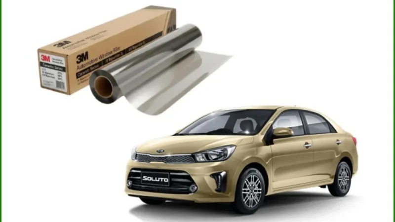 Dán Phim Cách Nhiệt Kia Soluto 2023 - Trung Tâm Lắp Đặt Uy Tín TPHCM