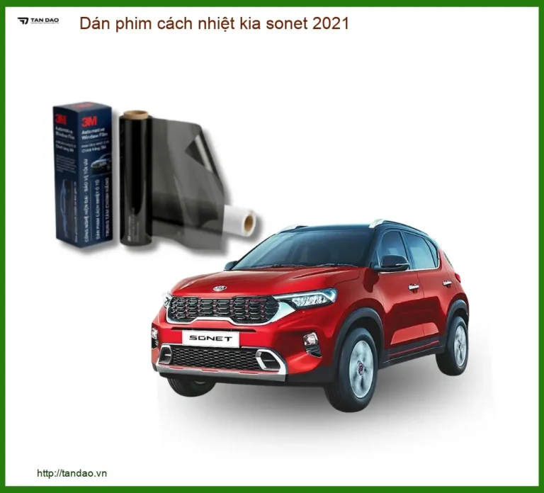 Dán Phim Cách Nhiệt Kia Sonet 2021 - Trung Tâm Lắp Đặt Uy Tín TPHCM