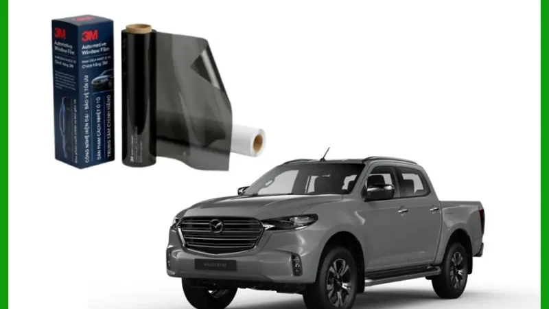 Dán Phim Cách Nhiệt Mazda BT50 2021 - Địa Chỉ Lắp Đặt Chính Hãng Giá Tốt TPHCM