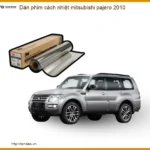 Dán Phim Cách Nhiệt Mitsubishi Pajero 2010 - Địa Chỉ Lắp Đặt Uy Tín TPHCM