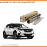 Dán Phim Cách Nhiệt Peugeot 2008 2022 - Trung Tâm Lắp Đặt Chính Hãng TPHCM