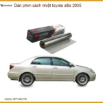 Dán Phim Cách Nhiệt Toyota Altis 2005 - Trung Tâm Lắp Đặt Uy Tín TPHCM