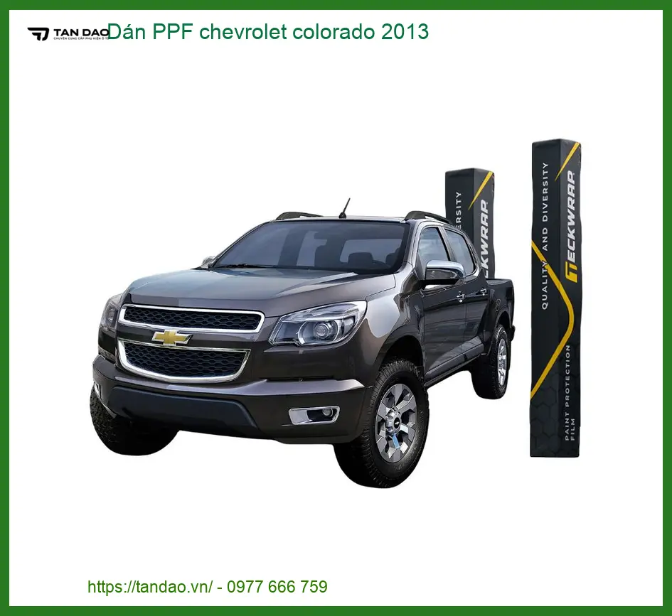 Dán PPF Chevrolet Colorado 2013 - Địa Chỉ Lắp Đặt Uy Tín TPHCM