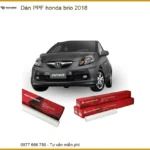 Dán PPF Honda Brio 2018 - Địa Chỉ Dán PPF Bảo Vệ Sơn Chính Hãng TPHCM
