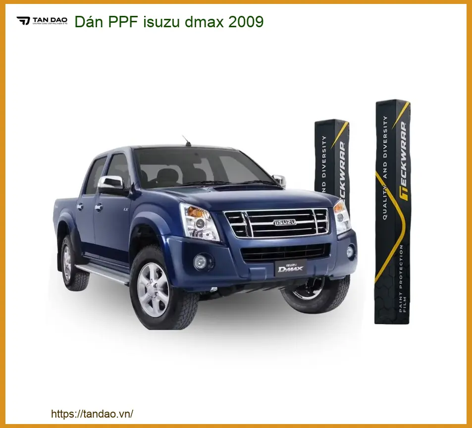Dán PPF Isuzu Dmax 2009 - Trung Tâm Lắp Đặt Uy Tín TPHCM