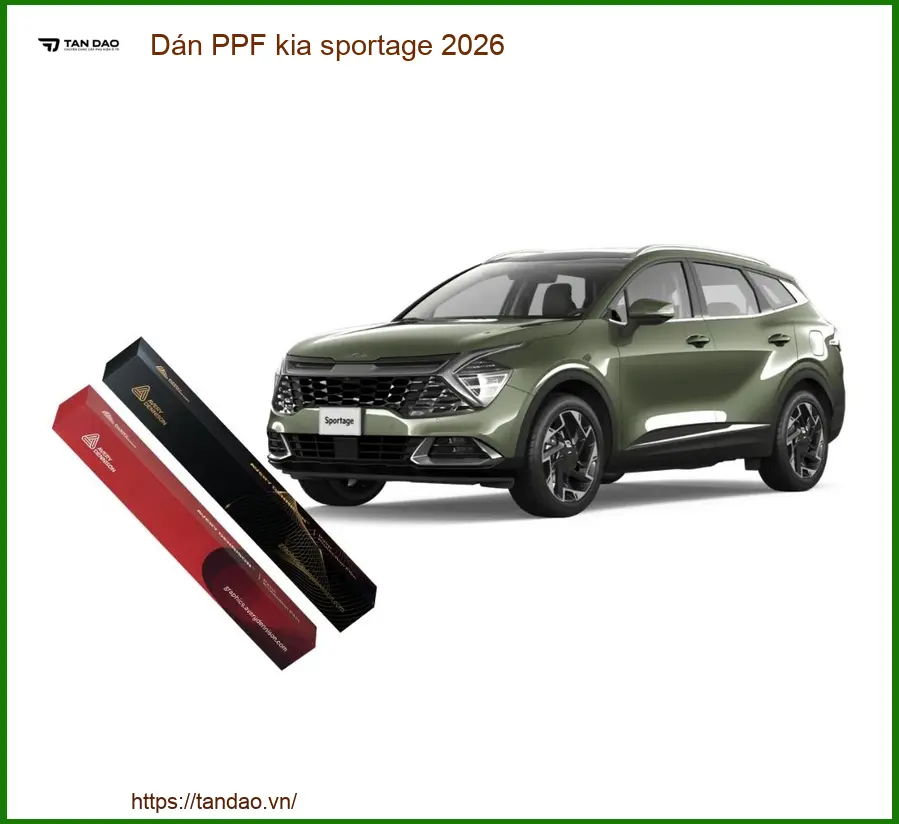 Dán Phim Bảo Vệ Sơn PPF Kia Sportage 2026 - Nơi Lắp Đặt Uy Tín Cao Cấp TPHCM