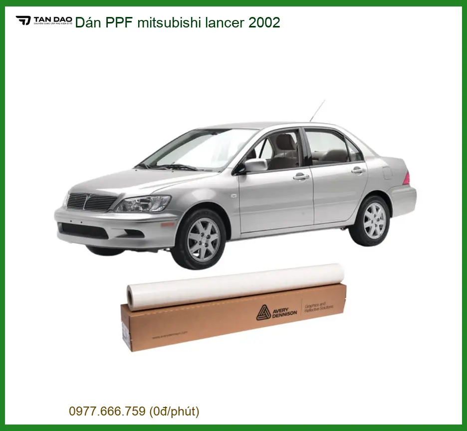 Dán PPF Mitsubishi Lancer 2002 - Địa Chỉ Lắp Đặt Uy Tín TPHCM