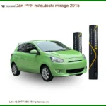 Dán PPF Mitsubishi Mirage 2015 - Địa Chỉ Lắp Đặt Uy Tín TPHCM