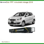 Dán PPF Mitsubishi Mirage 2018 - Trung Tâm Lắp Đặt Uy Tín TPHCM