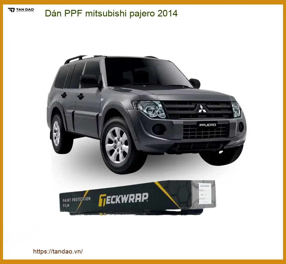 Dán PPF Chống Xước Mitsubishi Pajero 2014 - Địa Chỉ Lắp Đặt Uy Tín TPHCM