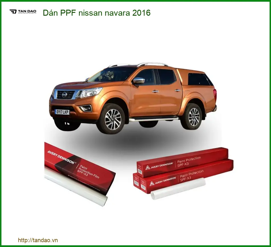 Dán PPF Nissan Navara 2016 - Trung Tâm Thi Công Uy Tín TPHCM