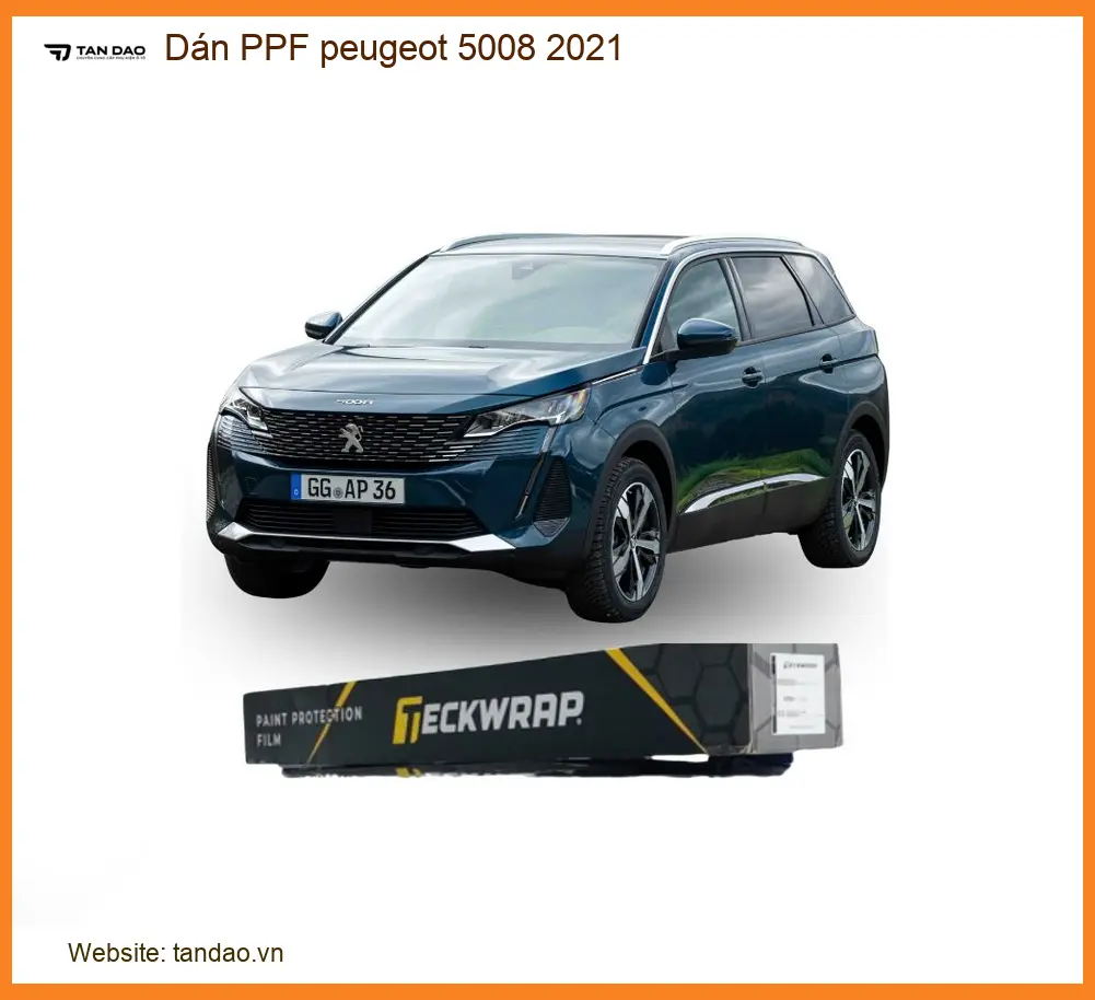 Dán PPF Peugeot 5008 2021 - Trung Tâm Thi Công Chính Hãng TPHCM