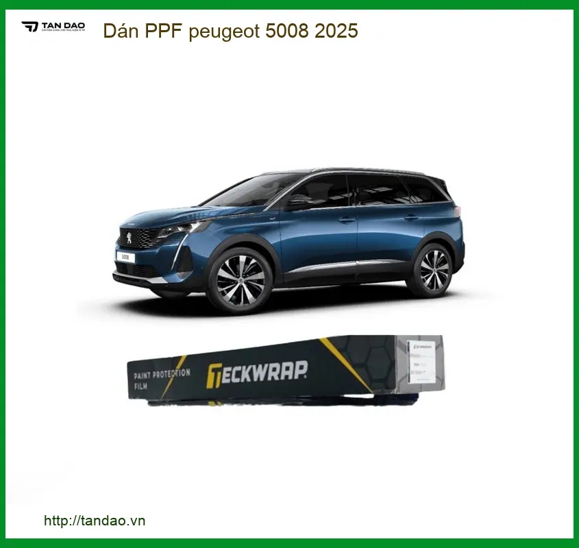 Dán PPF Peugeot 5008 2025 - Địa Chỉ Thi Công PPF Chính Hãng Giá Tốt TPHCM