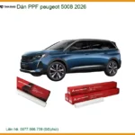 Dán PPF Chống Trầy Xe Peugeot 5008 2026 - Địa Chỉ Lắp Đặt Chính Hãng Giá Tốt TPHCM