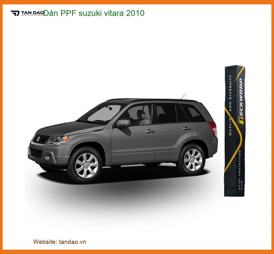 Dán Phim PPF Bảo Vệ Sơn Suzuki Vitara 2010 - Địa Chỉ Lắp Đặt Chuyên Nghiệp TPHCM