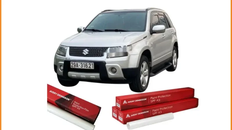 Dán PPF Suzuki Vitara 2011 - Địa Chỉ Gắn Phim Bảo Vệ Sơn Chính Hãng TPHCM