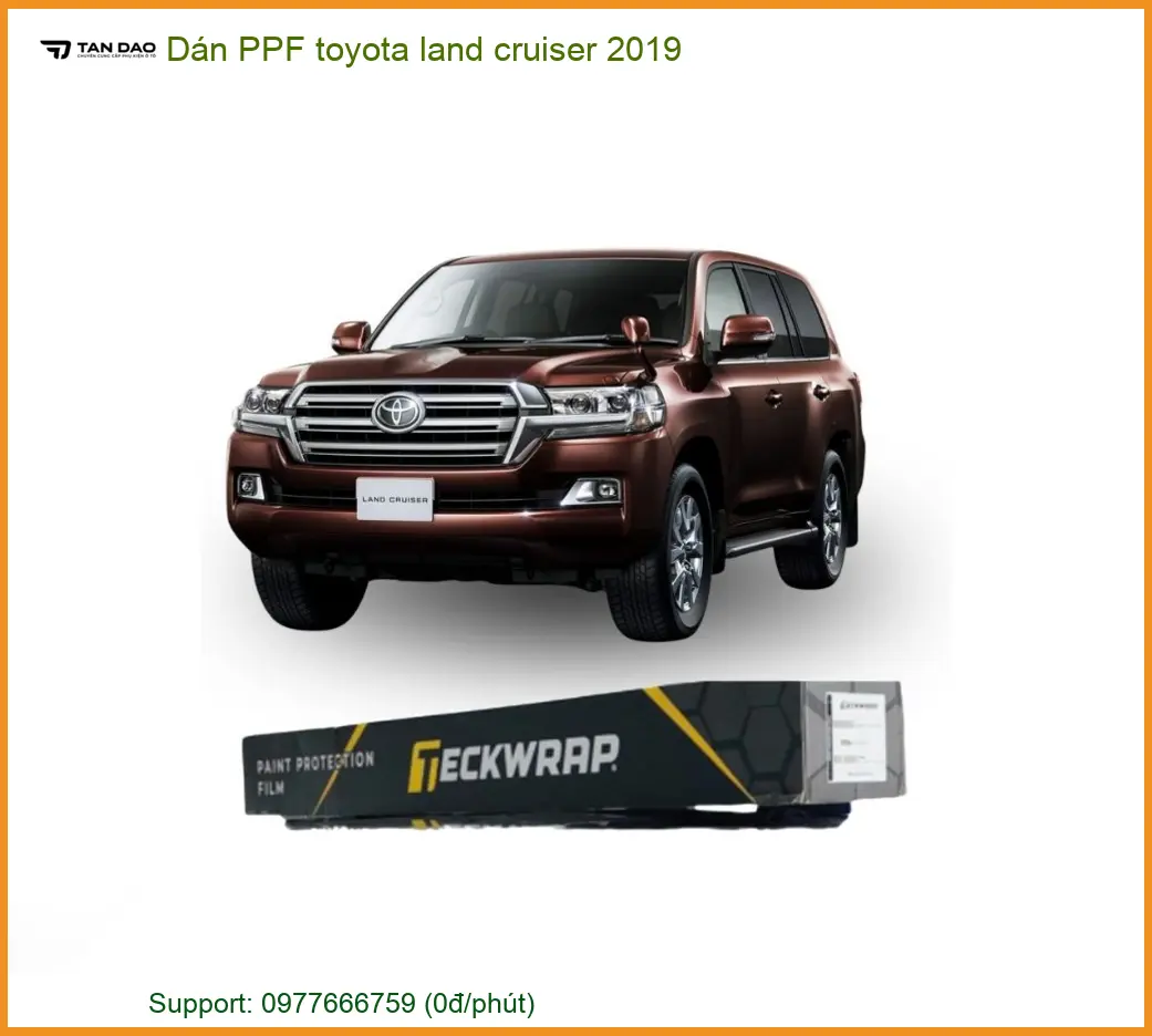 Dán PPF Toyota Land Cruiser 2019 - Trung Tâm Thi Công Uy Tín TPHCM