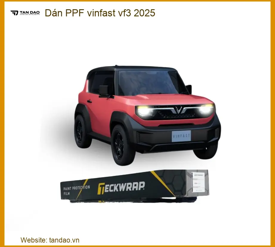 Dán PPF Vinfast VF3 2025 - Trung Tâm Thi Công Chính Hãng Giá Tốt TPHCM