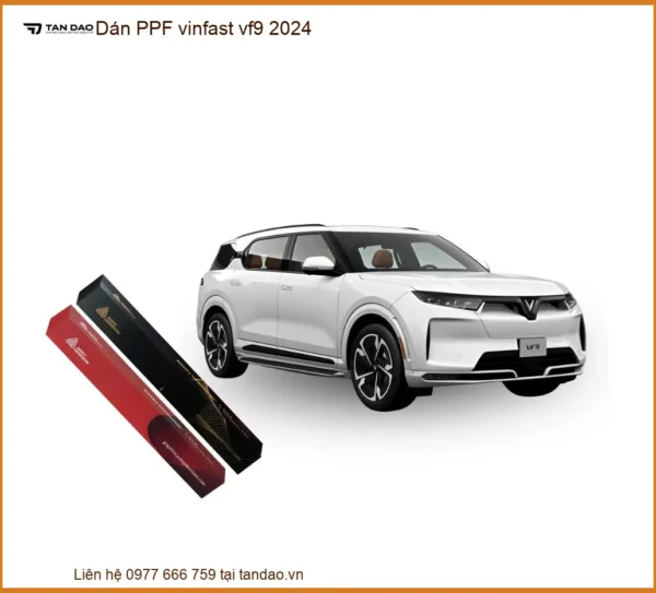 Dán PPF Vinfast VF9 2024 Cao Cấp - Trung Tâm Thi Công Uy Tín TPHCM