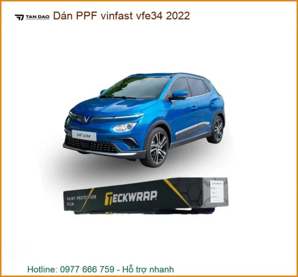 Dán PPF Bảo Vệ Sơn VinFast VF e34 2022 - Trung Tâm Lắp Đặt Chính Hãng TPHCM