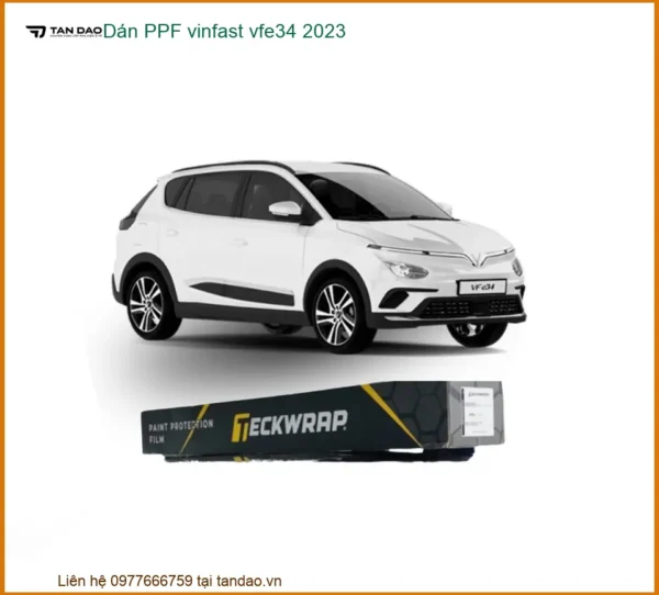 Dán PPF Vinfast VFe34 2023 - Trung Tâm Thi Công Uy Tín TPHCM
