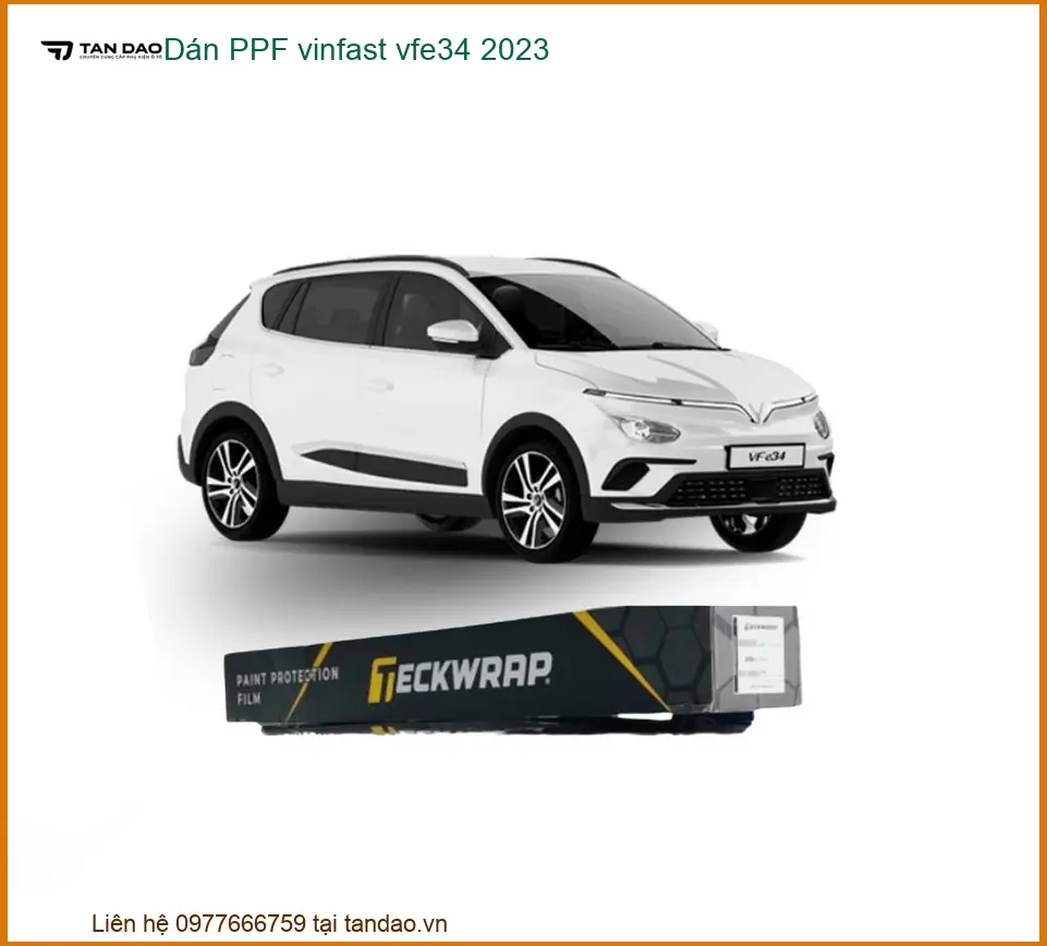 Dán PPF Vinfast VFe34 2023 - Trung Tâm Thi Công Uy Tín TPHCM