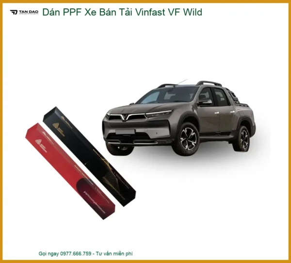 Dán PPF Xe Bán Tải Vinfast VF Wild - Trung Tâm Thi Công PPF Chính Hãng TPHCM