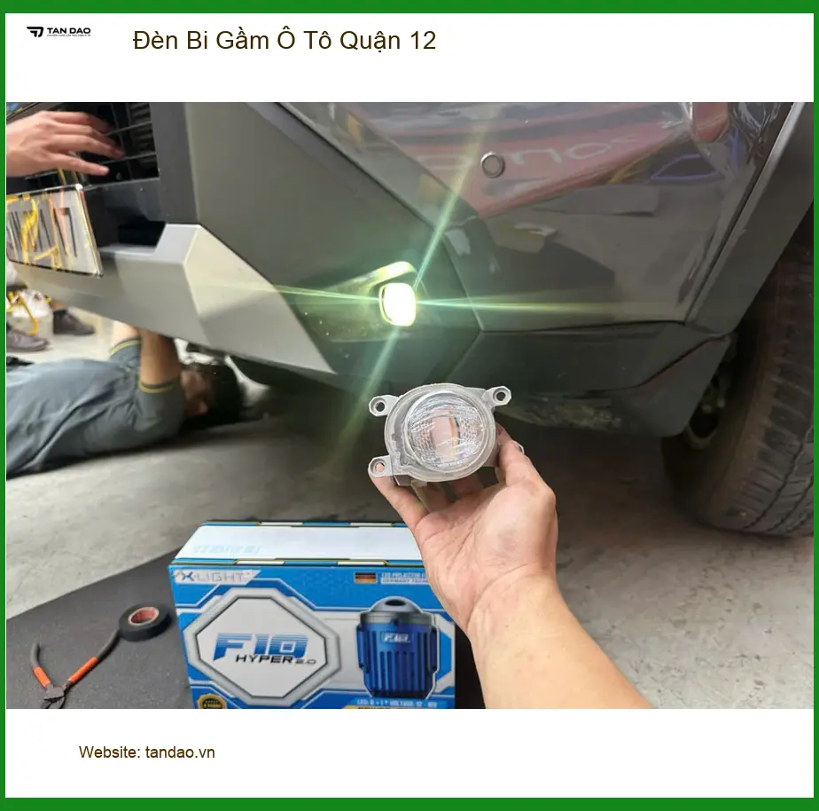 Chị Thảo nâng cấp Đèn Bi Gầm Ô Tô Honda CRV tại Quận 12 vì đèn zin yếu. ảnh thực tế 2