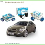 Độ đèn Chevrolet Cruze 2017 - Địa Chỉ Lắp Đặt Đèn Chính Hãng TPHCM