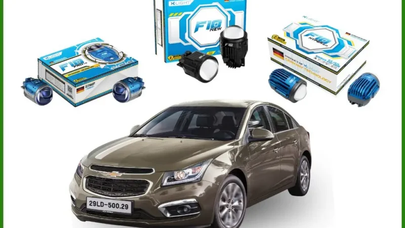 Độ đèn Chevrolet Cruze 2017 - Địa Chỉ Lắp Đặt Đèn Chính Hãng TPHCM