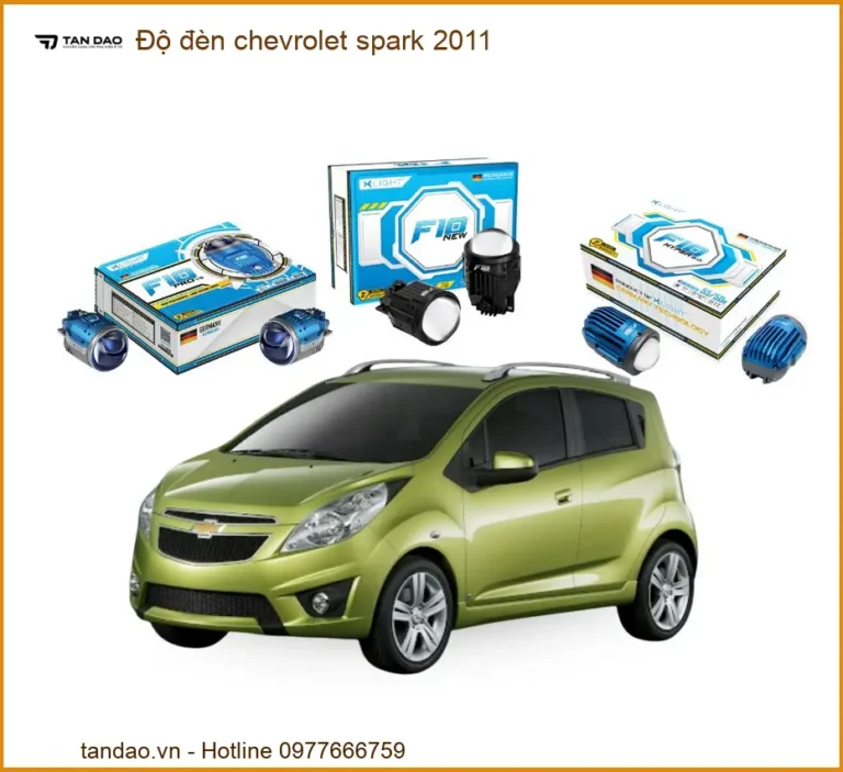 Độ Đèn Bi LED Chevrolet Spark 2011 - Trung Tâm Lắp Đặt Uy Tín TPHCM